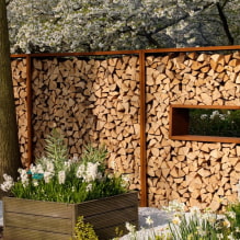 How to build a woodshed for a summer residence - step-by-step instructions and ideas for inspiration-1