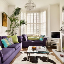 Living room design with two sofas-1