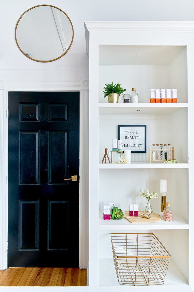 Black door