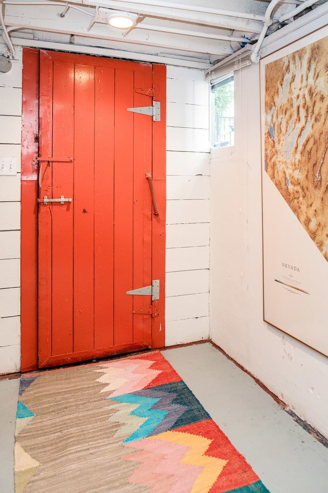 doors in the interior in the loft style
