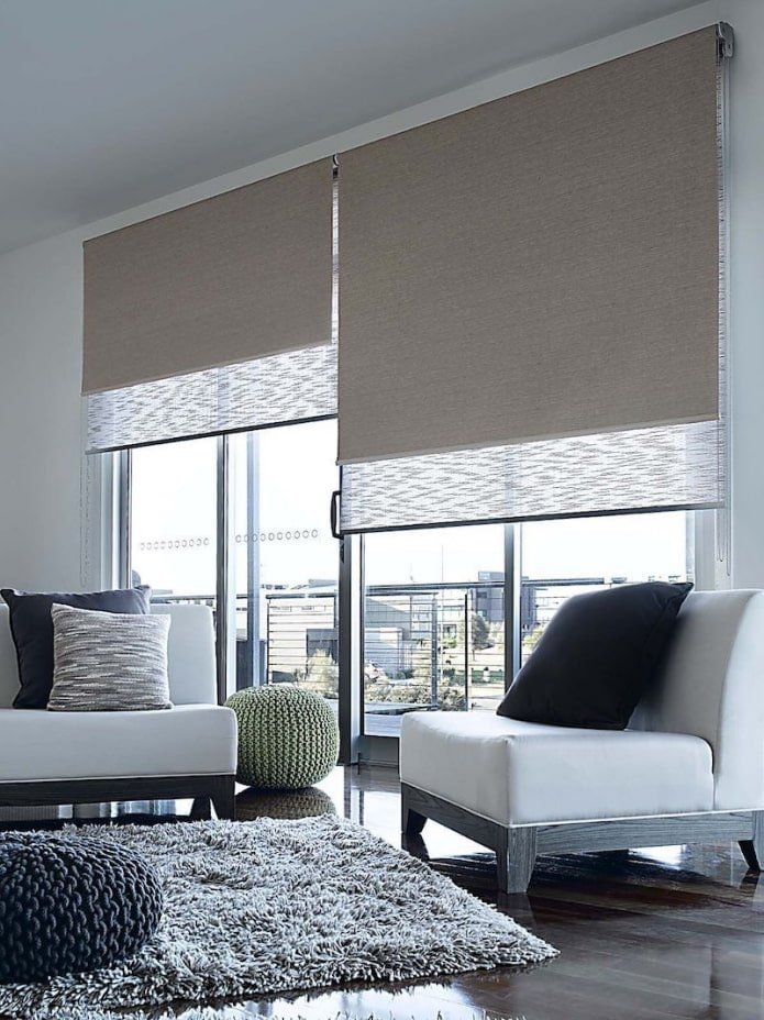 double roller blinds