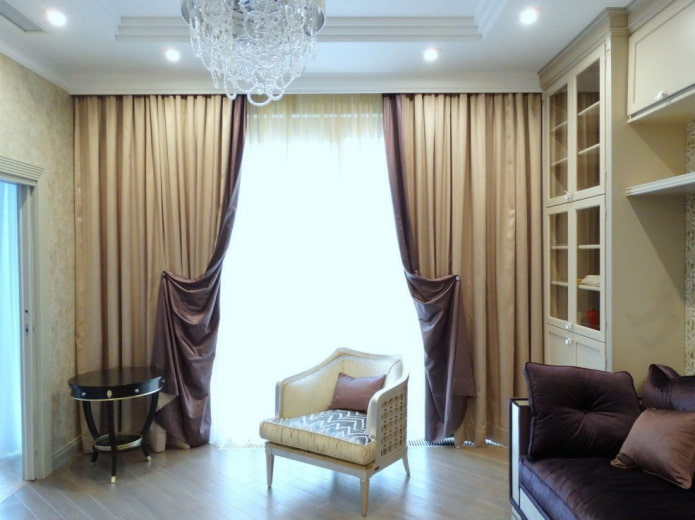 double-sided curtains 