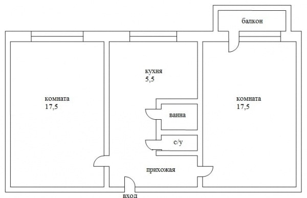 Swing-out layout
