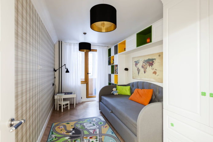 Children's room in a Khrushchevka
