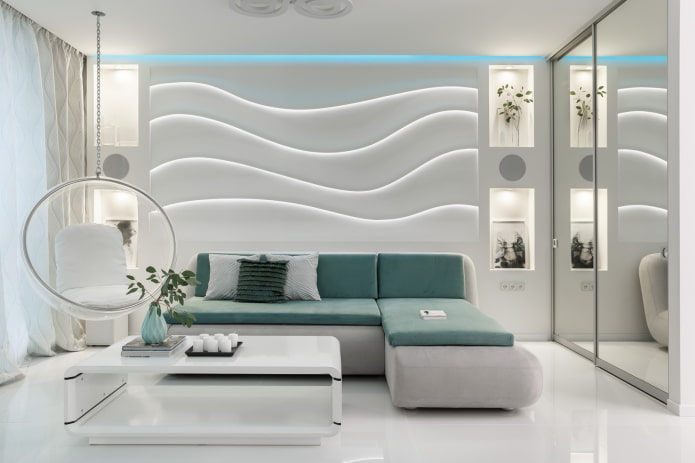 High-tech living room