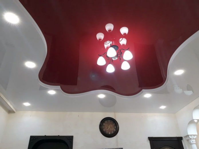 two-level two-color tension structure