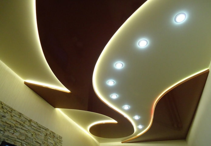 two-color stretch structure with backlight