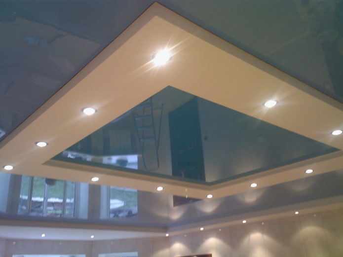 square two-level tension structure