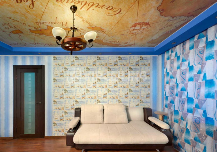 photo printing on the ceiling