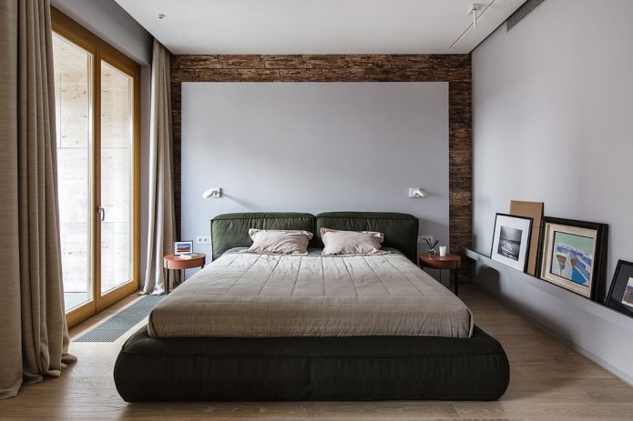 double model in a modern style