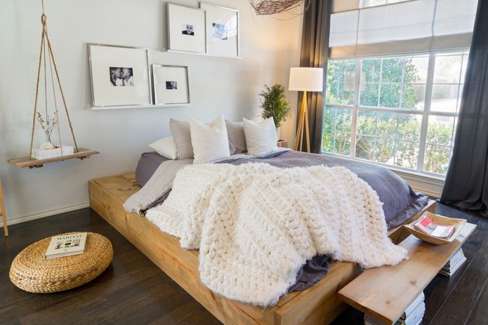 double model in Scandinavian style