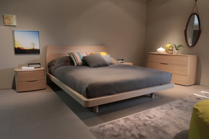 double model with rounded corners in the interior