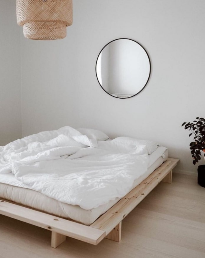 Japandi style bedroom
