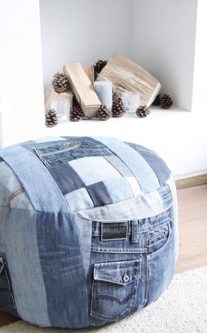 Jeans ottoman