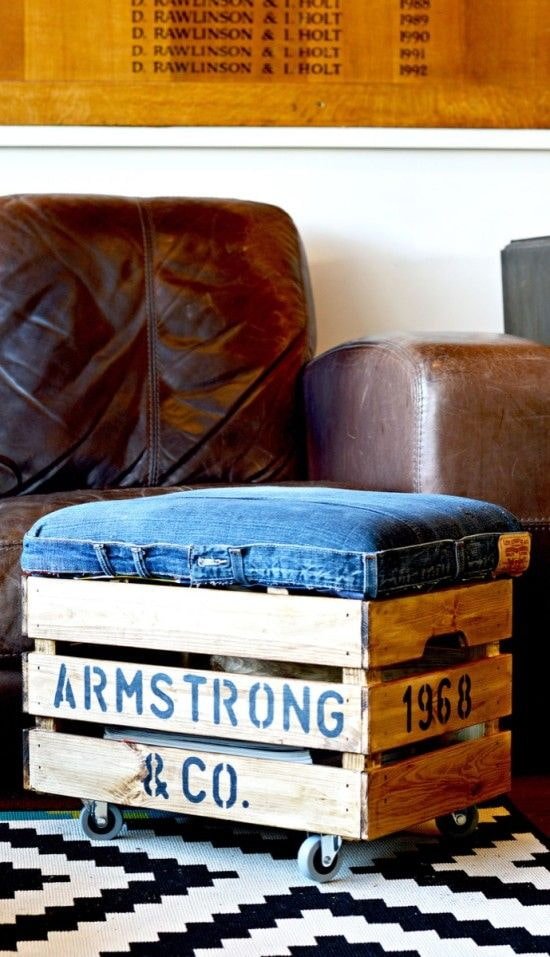 Seat on a box