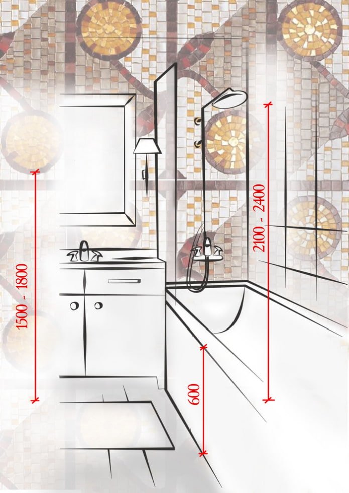 Plumbing arrangement diagram
