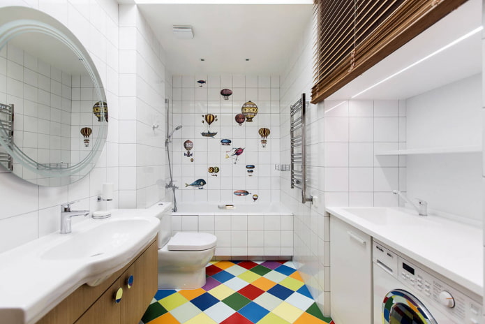 Combined bathroom