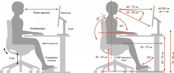 rules of workplace ergonomics