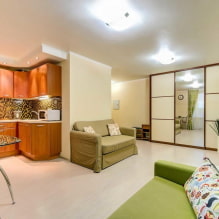 Features of the design of the Euro-2-room apartment-3