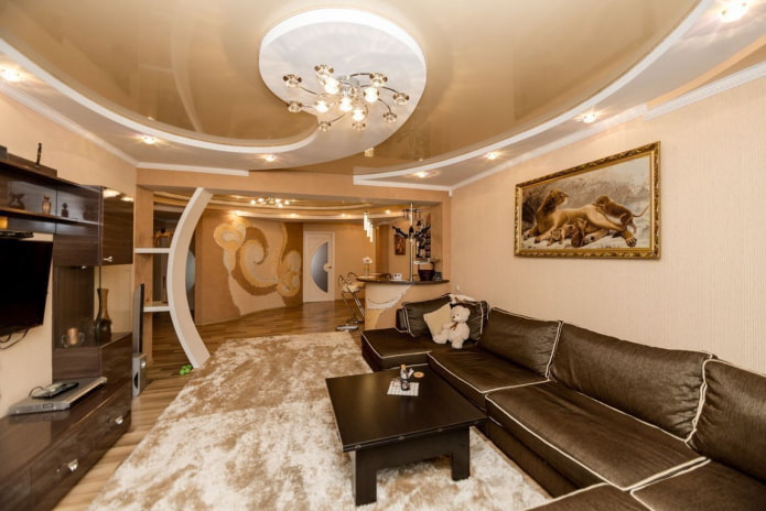 Figured ceiling