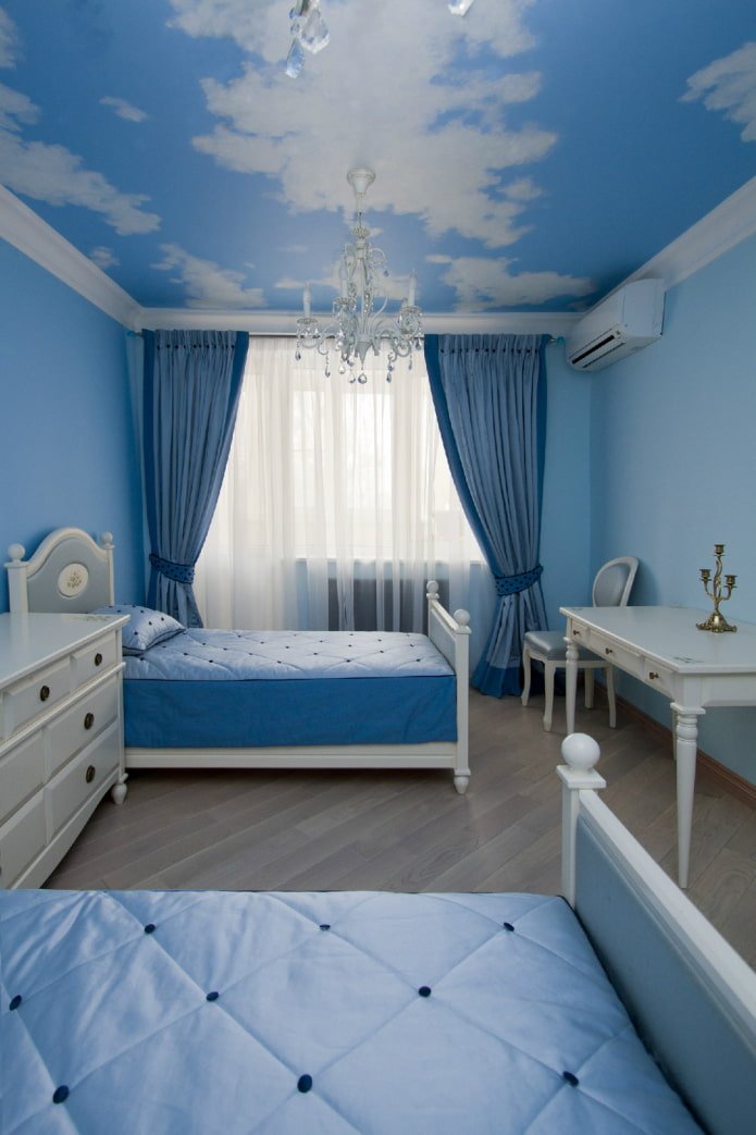 Euro-style renovation of a children's room