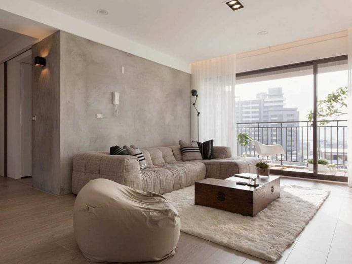 textured paint in the living room