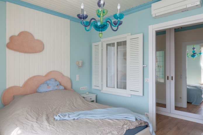 imitation window in a child's room