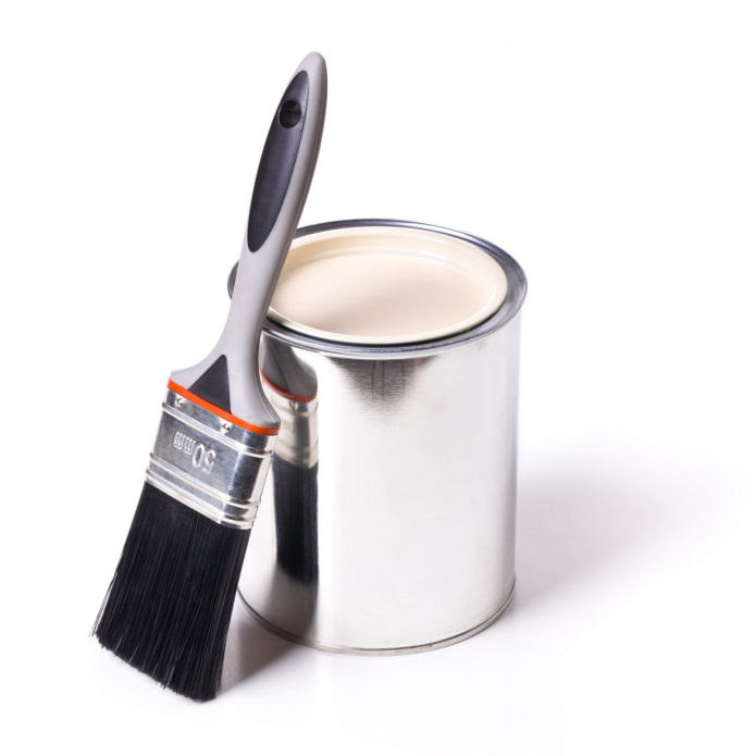 paint with a brush