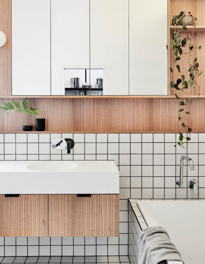Bleya tiles for apron and floor