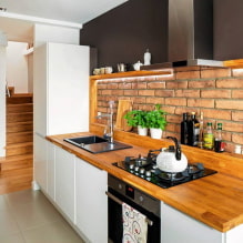 Options for finishing kitchen aprons and design features-5