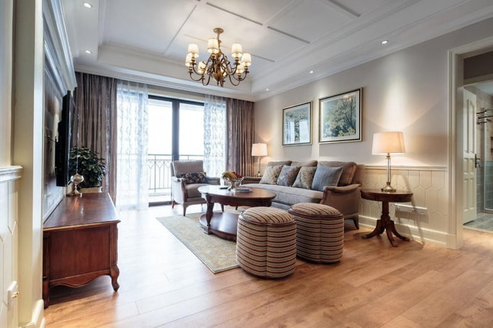 living room according to feng shui principles