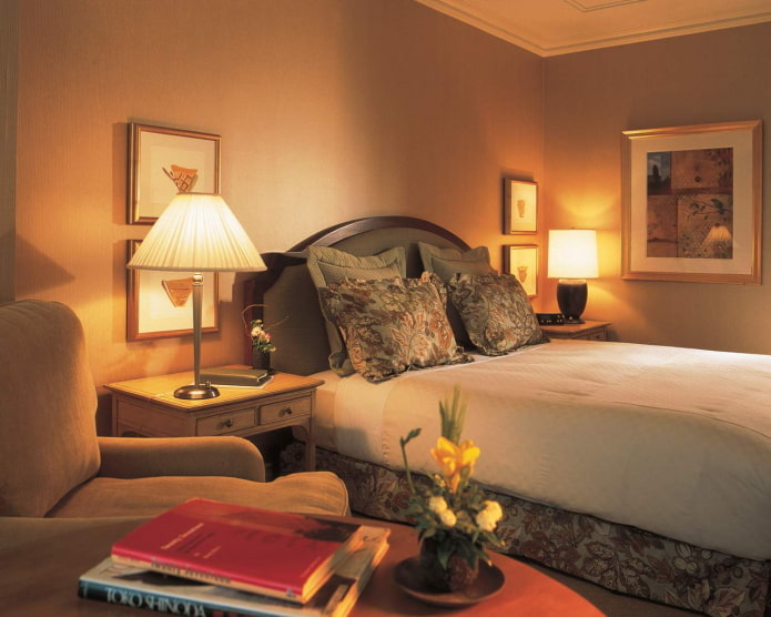 bedroom according to Feng Shui