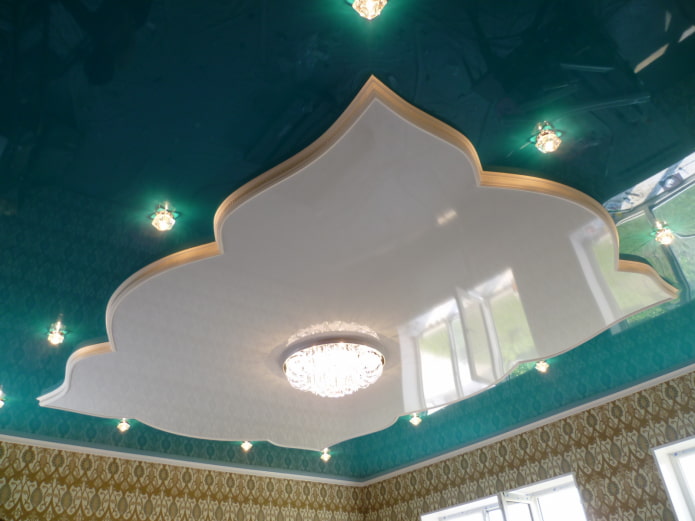 figured stretch ceiling