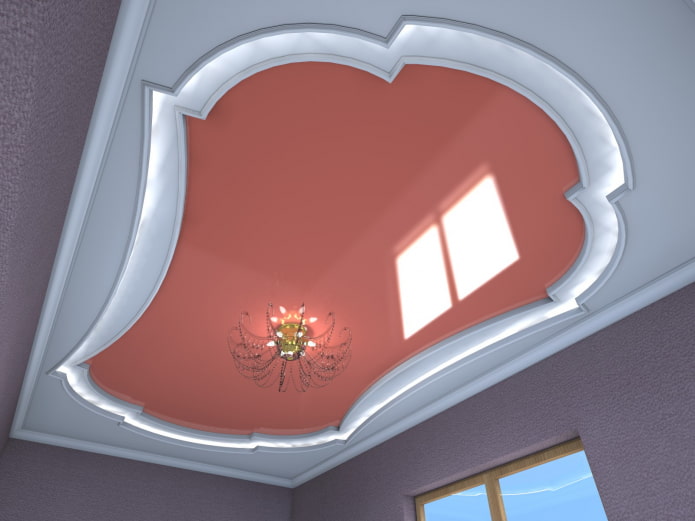 figured stretch ceiling