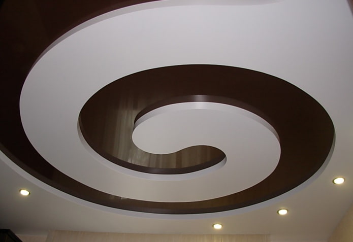 figured ceiling design of any shape
