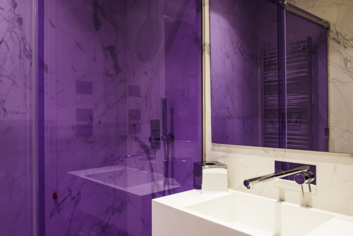 Purple glass