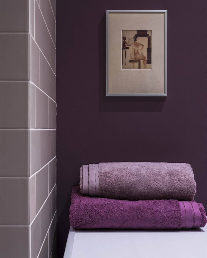 Towels and painting
