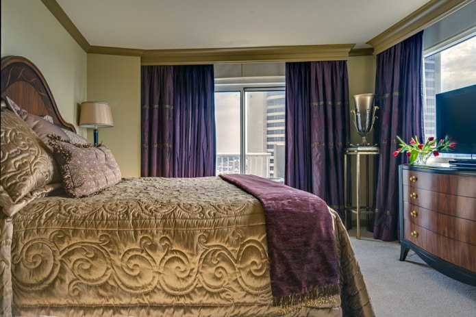 classic bedroom interior