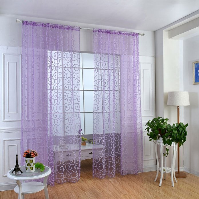 organza curtains