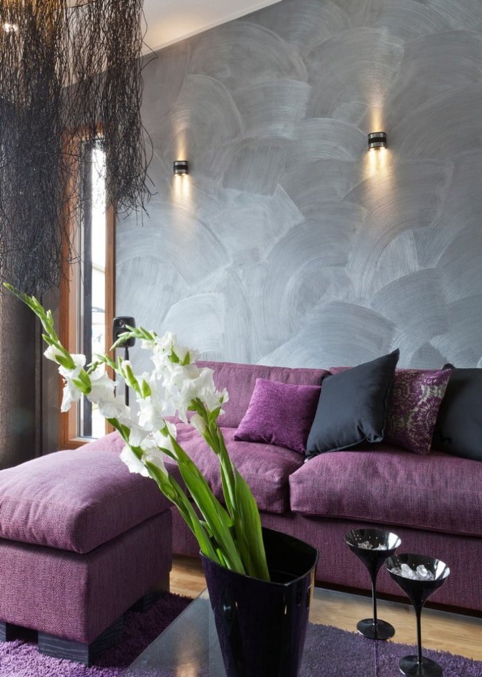 voluminous gray wallpaper