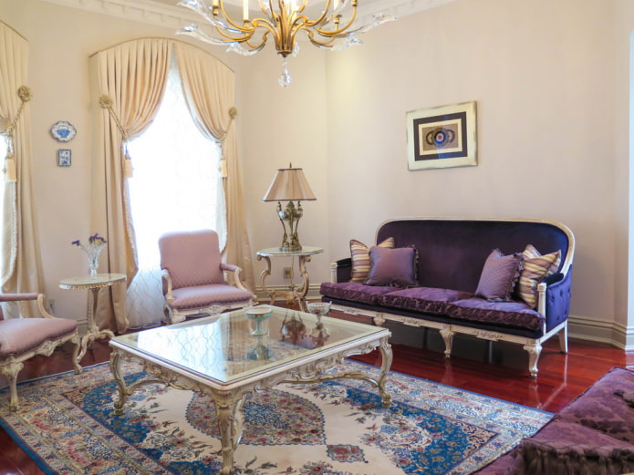 sofa in a classic style