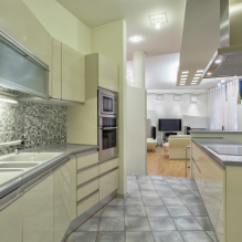 How to decorate a kitchen interior in pistachio color?-2