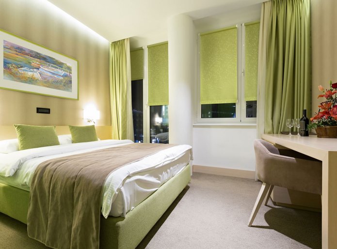 pistachio bedroom