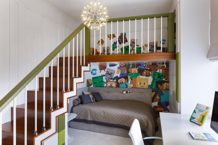 «Minecraft» in the nursery
