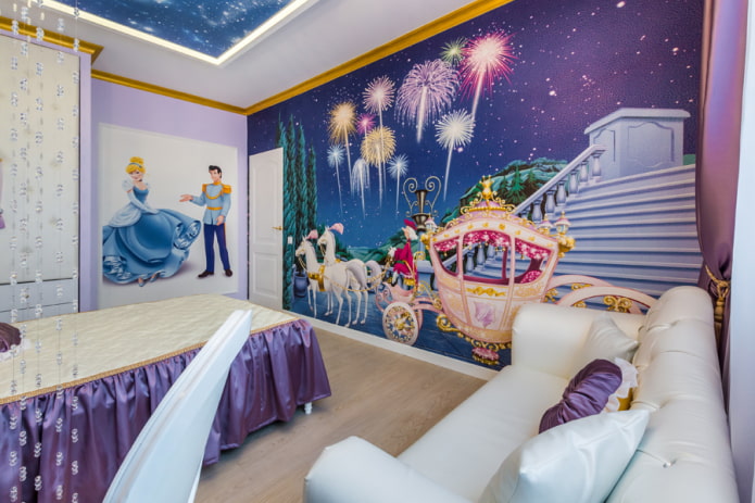 room in the style of 
