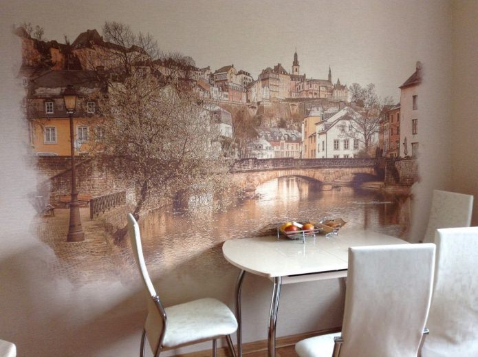 fresco in the kitchen