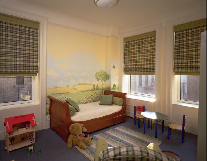 painting in the nursery