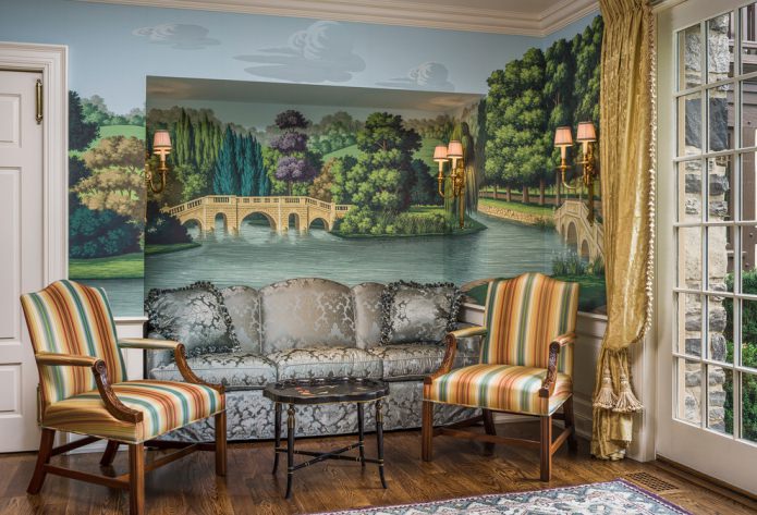 photo wallpaper featuring a fresco