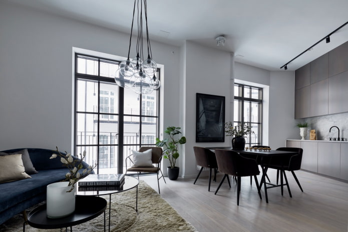 studio with kitchen functionalism