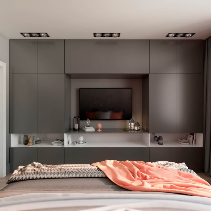 storage in the bedroom